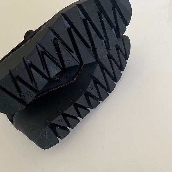 Gabor ‘Ubique’ Women's UK 7.5 / US 9.5-10 Chunky Wedge Ankle Boot Black Suede - Picture 3 of 7